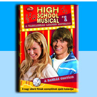 High School Musical könyv!  	 A Vadmacskák legjobb sztoriai 1.