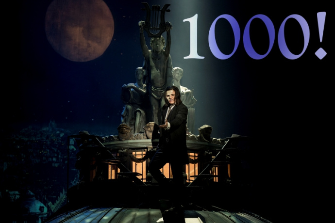 1000. Az Operaház Fantomja musical előadás a Madách Színházban! Jegyek itt!