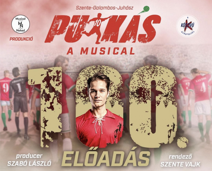 100. előadását ünnep a Puskás musical!