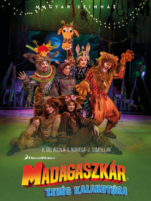 100. előadását ünnepli a Madagaszkár musical 2025-ben - Jegyek itt!