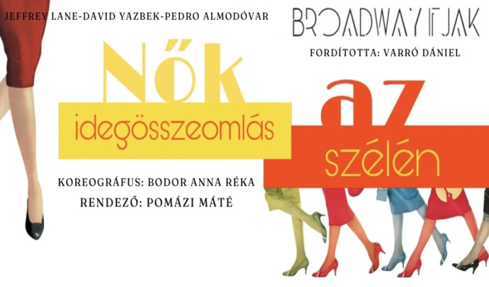 A Broadway Ifjak mutatják be a Nők az idegösszeomlás szélén musicalt!