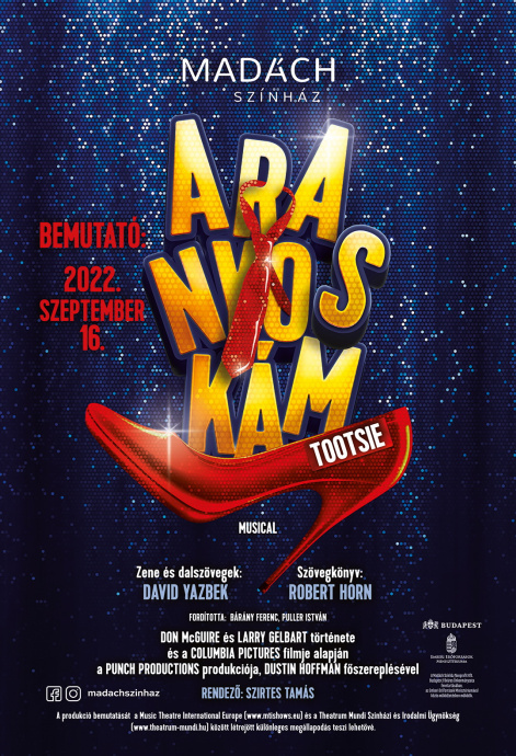 Aranyoskám musical a Madách Színházban! Jegyek és szereposztás itt!
