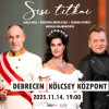 Sisi titkai koncert 2025-ben Debrecenben a Kölcsey Központban - Jegyek itt!