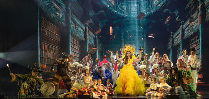 Bemutatták a Hamupipőke előadást a Budapesti Operettszínházban