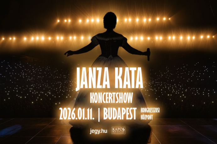 Janza Kata Koncertshow 2026-ban Budapesten - Jegyek itt!