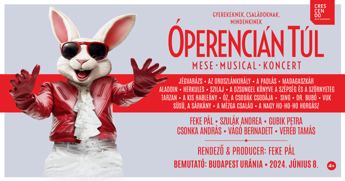 Júniusban debütál az Óperencián túl mese-musical-koncert - Jegyek és szereplők itt!