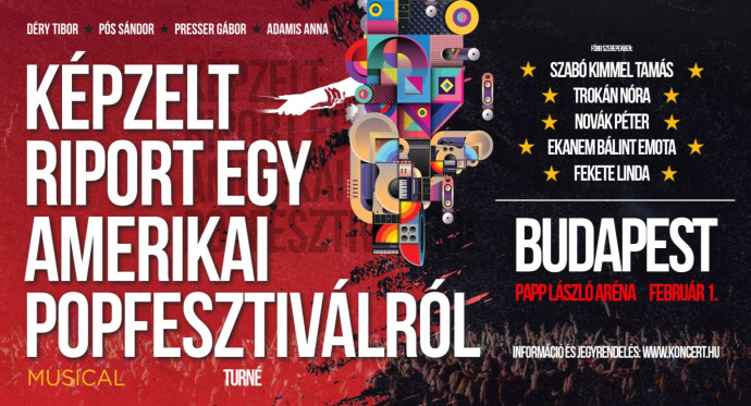 Képzelt riport egy amerikai popfesztiválról Budapesten a Papp László Sportarénában - Jegyek itt!
