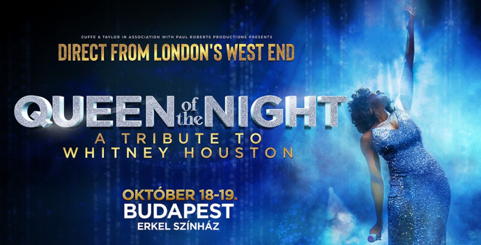 Londonból érkezik Whintey Houston show Budapestre az Erkel Színházba - Jegyek itt!