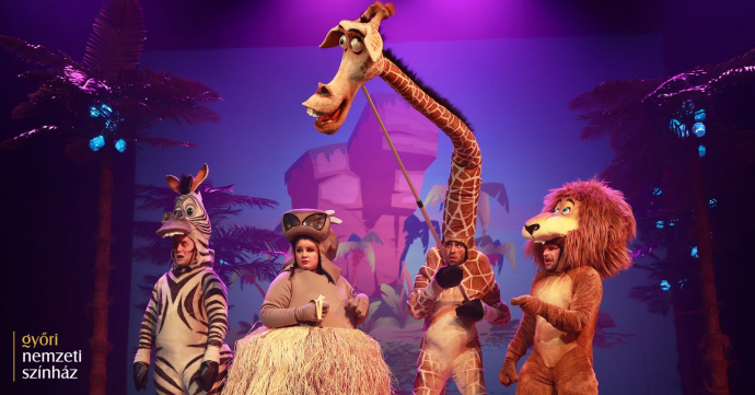 Madagaszkár musical Győrben a Nemzeti Színházban - Jegyek itt!