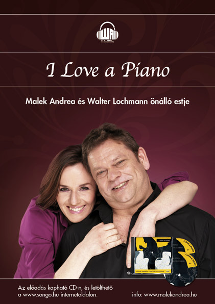 Malek Andrea dupla lemeze az I Love Piano CD már kapható!