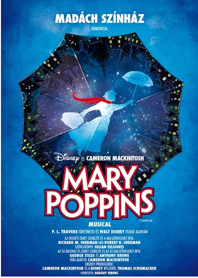 Mary Poppins musical szereposztás - Madách Színház