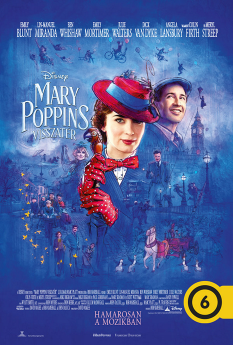 Mary Poppins visszatér film a mozikban! NYERJ filmes ajándékot!
