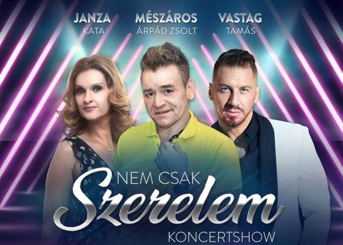 MÁZS - Nem csak szerelem koncertshow a Magyar Színházban - Jegyek itt!