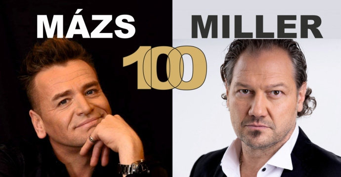 MÁZS-MILLER 100 - Mészáros Árpád Zsolt és Miller Zoltán 50 éves születésnapi koncertje Nyíregyházán!