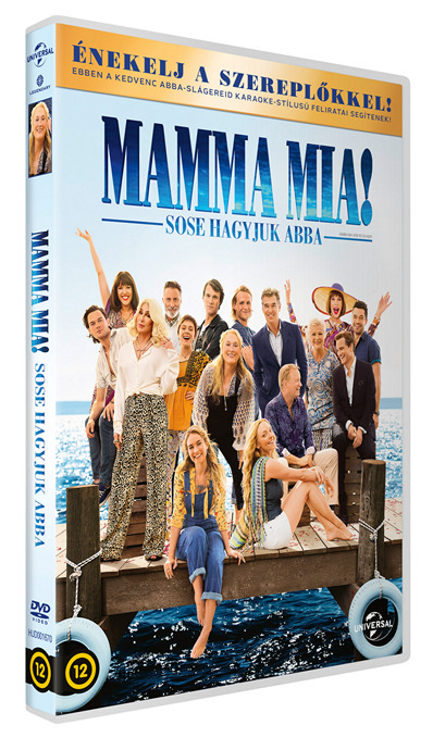 Megjelent a Mamma Mia! Sose hagyjuk abba DVD! 
