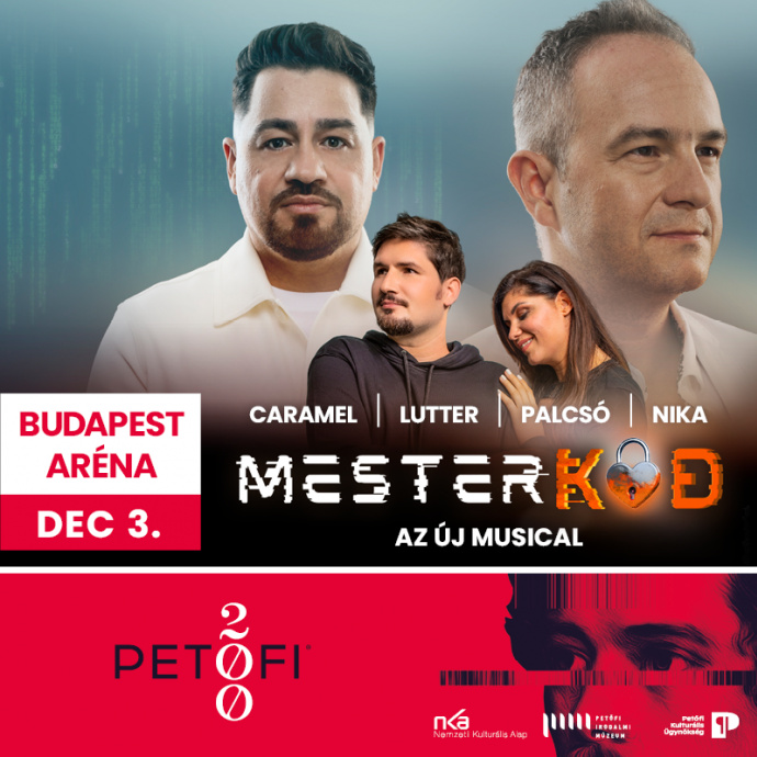 Mesterkód musical az Arénában! Jegyek és szereplők itt!
