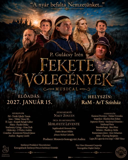 Mohács után Budapesten a Fekete Vőlegények musical - Jegyek itt!