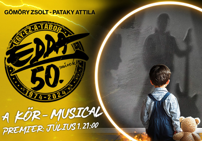 Pataky Attila fiával tér vissza az Edda musical!