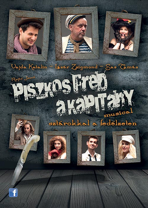 Piszkos Fred, a kapitány musical a RaM Colosseumban! Jegyek itt!