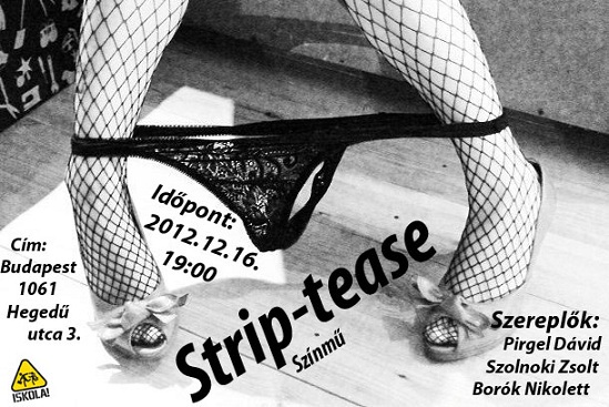 STRIP-TEASE Pirgel Dáviddal!  